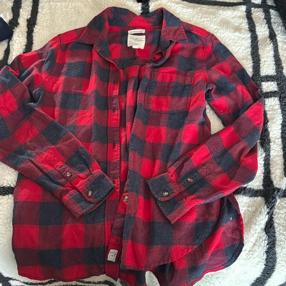Red and Grey Flannel